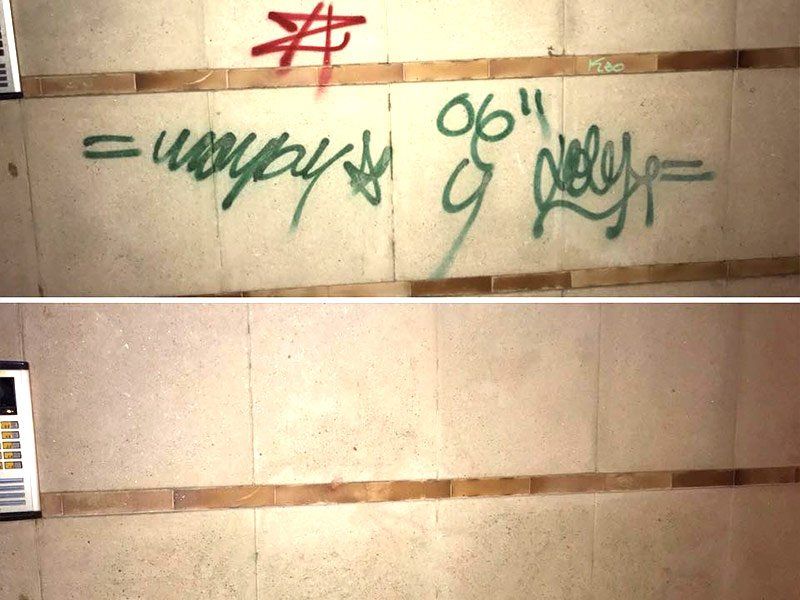 Fachadas y graffitis